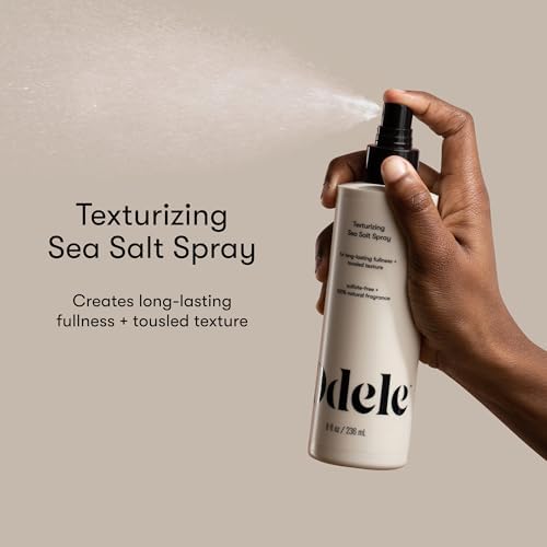 Odele Texturizing Sea Salt Spray, Boosts Volume & Definition, 8 fl oz