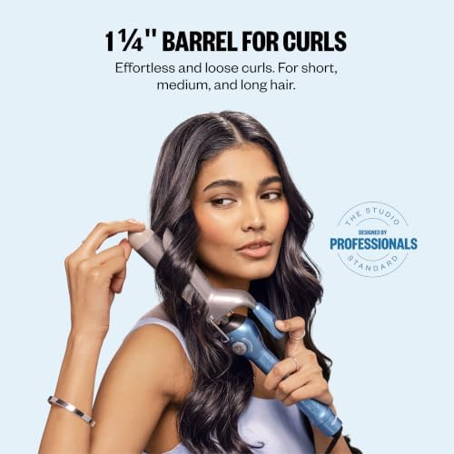 BaBylissPRO Nano Titanium Spring Curling Iron, Professional Hair Wand, Tool for Stylists, Nano Titanium Technology for Tight Curls or Loose Waves