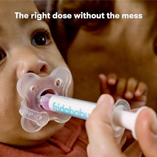 Frida Baby Medicine Pacifier Syringe, Accu-Dose Paci, Medi Frida, Fuss Free
