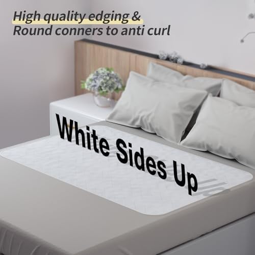 CoolShields Reusable Waterproof Bed Pads Washable Underpads 34 x 52(1 Pack)