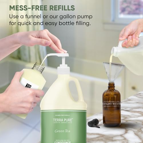 Terra Pure Hotel Conditioner, Gallon Refill, Hospitality Toiletries, 1 Gal