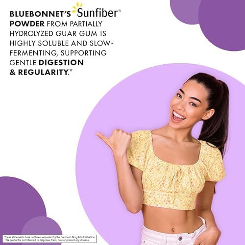 BlueBonnet Nutrition Sunfiber, 7.4 oz