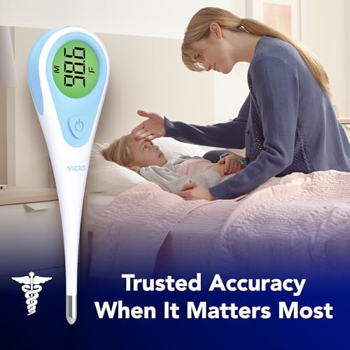 Vicks SpeedRead Digital Thermometer for Baby, Kids & Adults