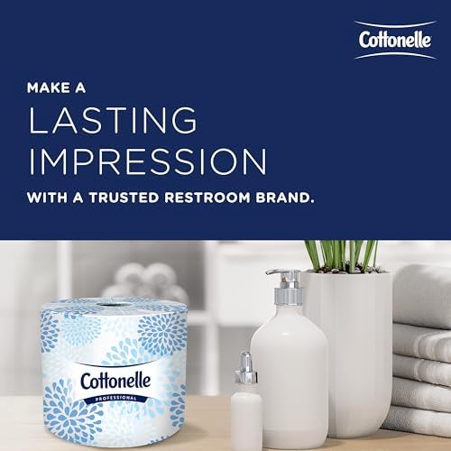 Cottonelle Professional Standard Roll Toilet Paper, Bulk, 60 Rolls (17713)