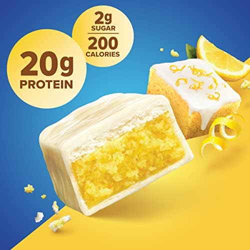Pure Protein Pure Protein Bars, Lemon Cake, 20g Protein, Gluten Free, 12 Ct