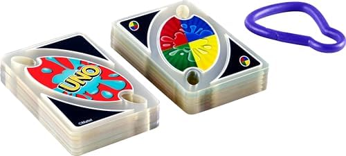 Mattel Games UNO Splash Card Game, Ages 7+, 2-10 Players