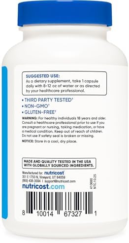Nutricost Electrolyte Complex Advanced Hydration (120 Capsules)