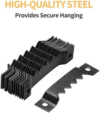 60 Pack 2 Sizes Sawtooth Picture Hangers, Small & Heavy Duty