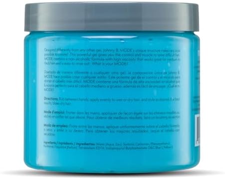 JOHNNY B. Mode Professional Hair Styling Gel, 16 oz