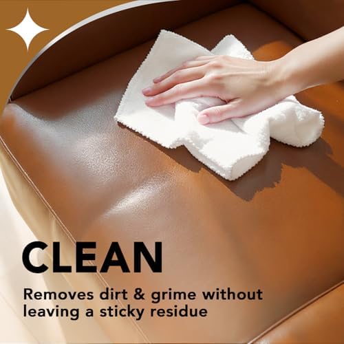 Weiman Leather Cleaner, Conditioner & Protector, Car Interior & Furniture