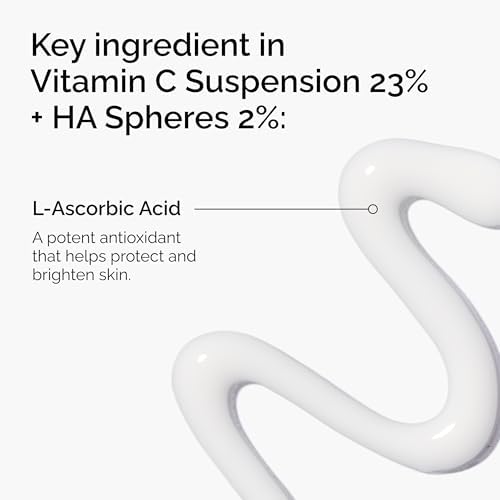 The Ordinary Vitamin C Suspension 23% + Hyaluronic Acid Spheres 2%, Serum with Pure L-Ascorbic Acid