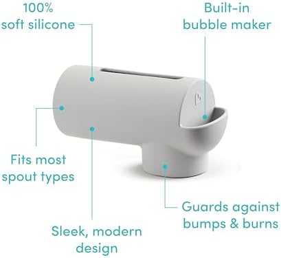 Munchkin® Soft Spot™ Bath Spout Cover for Baby, Grey