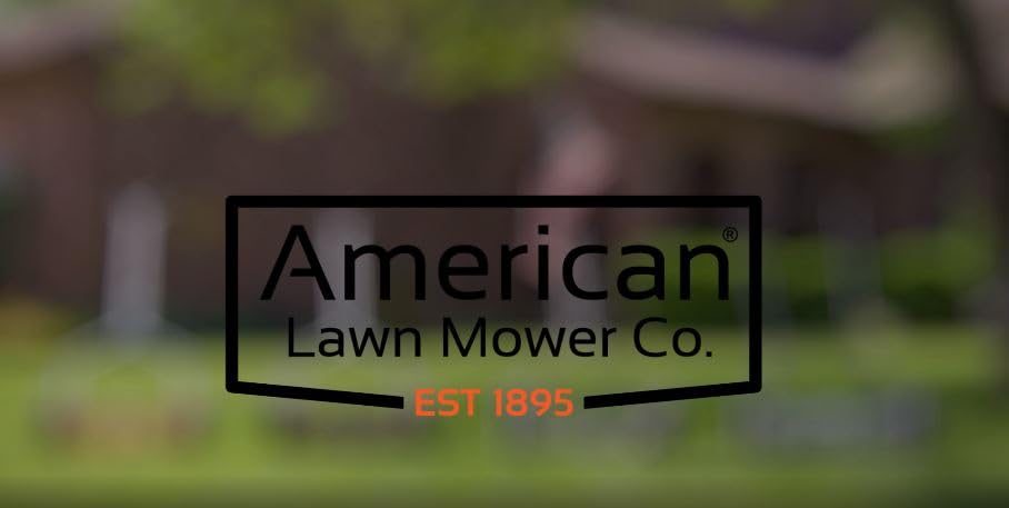American Lawn Mower 1204-14 14-Inch 4-Blade Push Reel Lawn Mower, Red