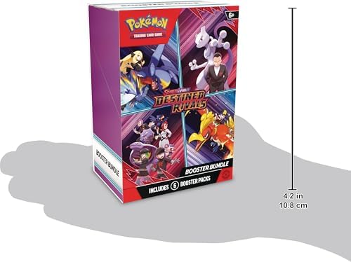 Pokemon TCG: Scarlet & Violet - Destined Rivals Booster Bundle - 6 Packs
