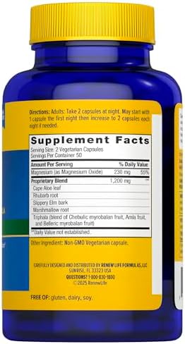 Renew Life Cleanse More 100 Vegetarian Capsules