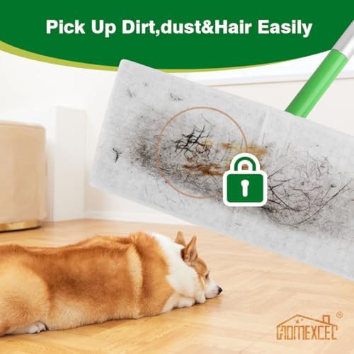 HOMEXCEL Dry Sweeping Cloths for Swiffer Sweeper 64 Count Disposable