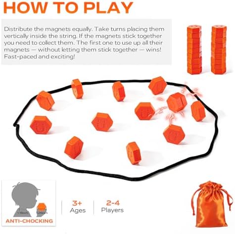20-Piece Magnetic Chess Game
