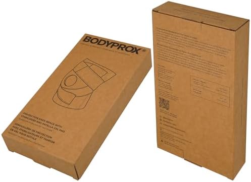 Bodyprox Knee Brace with Side Stabilizers & Patella Gel Pad Support
