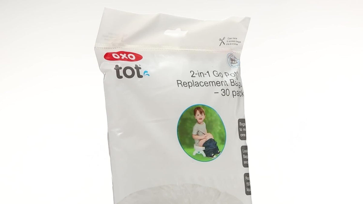 OXO Tot 2-in-1 Go Potty Refill Bags, 30-Pack