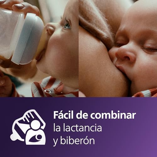 Philips Avent Natural Baby Bottles, Medium Flow, 9 oz, BPA-Free, 4-Pack