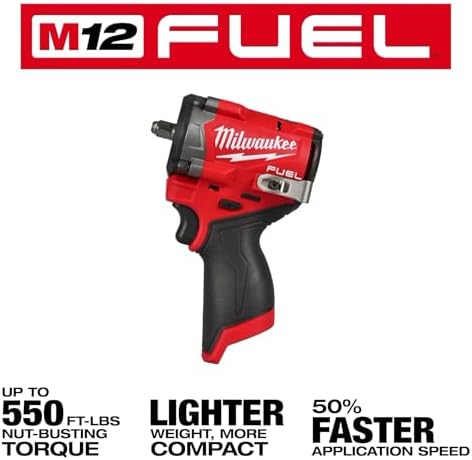 Milwaukee Electric - M12 FUELTRADE Stubby 3/8 Impact Wrench