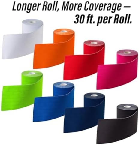 Battle Sports Premium Football Turf Tape, White