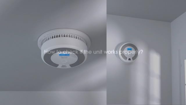 X-Sense Smoke Detector Carbon Monoxide Detector Combo, SC07, 1-Pack