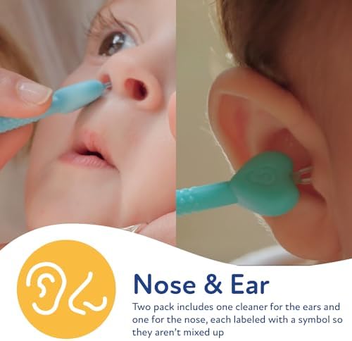 Dr. Talbot's Safe Ear Wax Removal Tool and Nose Cleaner - 2 Pack