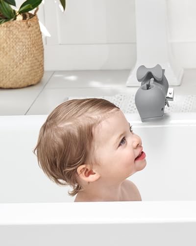 Skip Hop Baby Bath Spout Cover Universal Fit MOBY Grey