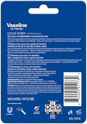 Vaseline Lip Therapy Cocoa Butter Twin Pack