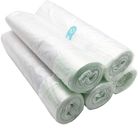 100 Pack Potty Chair Liners Disposable,Drawstring Training Toilet Seat Liner Bags Cleaning Bag for Kids Toddlers Outdoors Travel