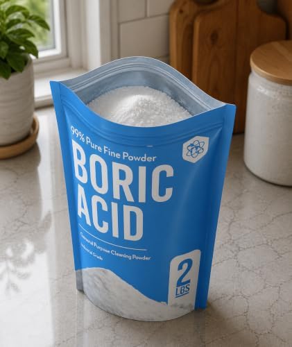 99% Boric Acid Powder - 2lb - Industrial Grade - Fine Powder Boric Acid