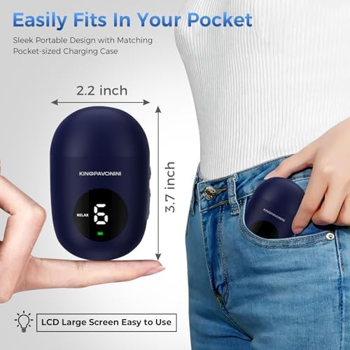 KingPavonini Wireless TENS Unit Muscle Stimulator, Pain Relief, Model U8PRO