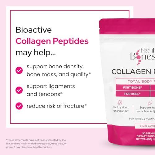 Collagen Peptides Powder, FORTIBONE®, FORTIGEL®, VERISOL®, Tendon Support