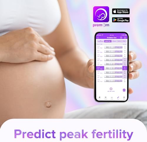 Premom Quantitative Ovulation Test Strips: 5X Pregnancy Rate Found* Use App
