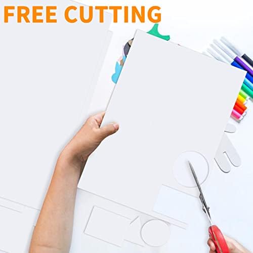 22 Sheets Clear Double Sided Adhesive Tape Sheets for Craft, DIY Art