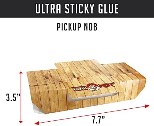 Trap a Pest Sticky Indoor Roach Traps - Non-Toxic Glue Traps - 18 Pack