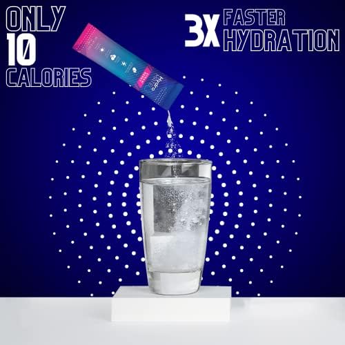 HydroMATE Hydration Electrolytes Packets with Caffeine Variety 30 Count