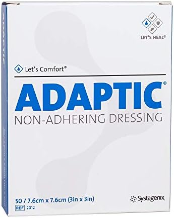 Adaptic Non-Adherent Dressing 3" x 3" (Box of 50)
