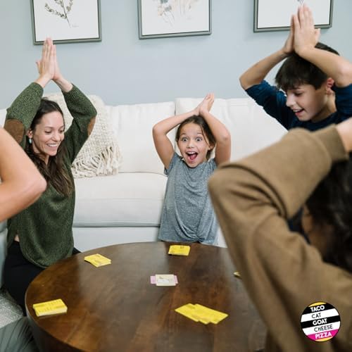 Taco Cat Goat Cheese Pizza Card Game by Taco Cat Games, Age 7+, 2-8 Players