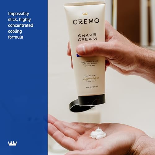 Cremo Shaving Cream for Men, Cooling, 6 Fl Oz