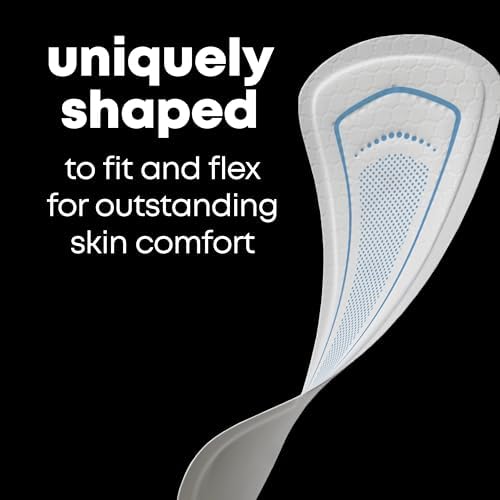 U by Kotex Balance Wrapped Panty Liners, Regular Length, 80 Count (Packaging May Vary)