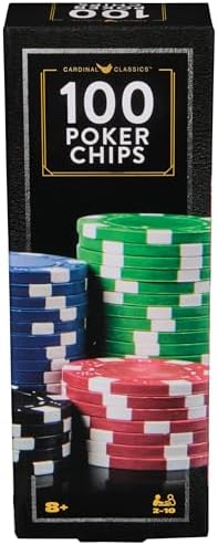 Spin Master Games Cardinal Classics 100-Piece Poker Set