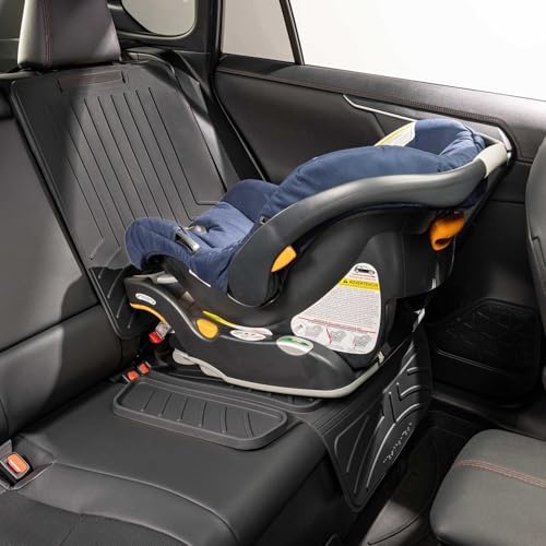 WeatherTech Child Car Seat Protector with Back Black