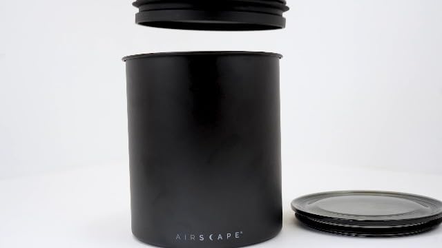 AirScape by Planetary Design | 2.2 lbs Coffee Storage | Matte Black