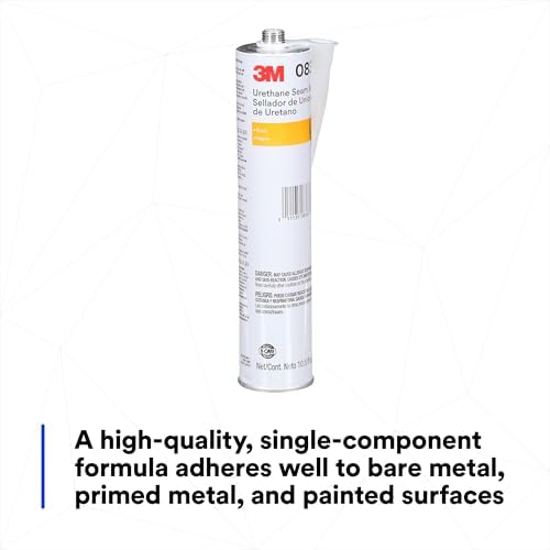 3M Urethane Seam Sealer, 08367, Black Color, 310 mL/10.5 fl oz Cartridge
