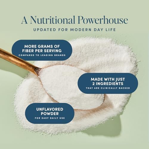 Bio.me Daily Prebiotic Fiber Powder - Unflavored, 30 Servings