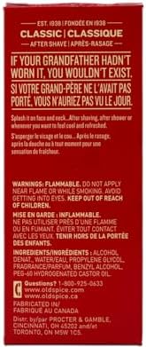 Old Spice Classic After Shave 4.25 Ounce (125ml) (2 Pack)