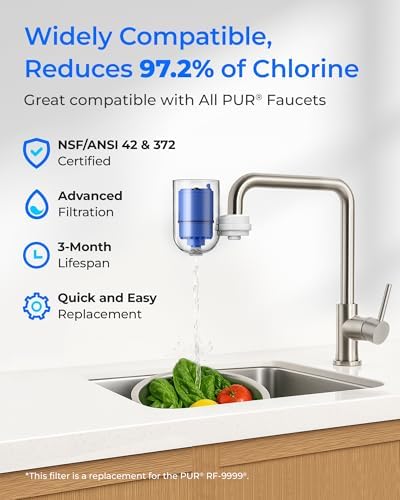 Waterdrop Faucet Filter Replacement for PUR® Water Filter Replacement