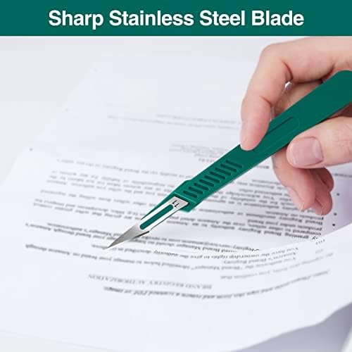 YixangDD 10 PCS Scalpel Blades with #11 Scalpels Surgical Blades